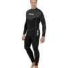 Men's Sense Black 3mm Full Wetsuit -Optimal Swimming Equipment 5665901215912 black 1a