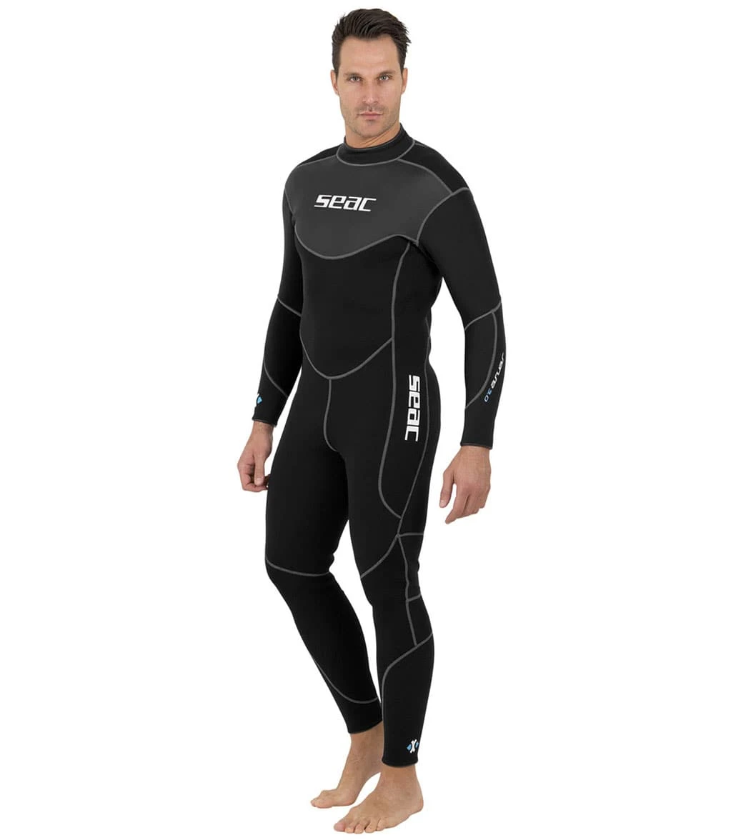 Men's Sense Black 3mm Full Wetsuit 3 Men's Sense Black 3mm Full Wetsuit