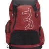 TYR Alliance 45L Team Carbon Print Backpack 1 TYR Alliance 45L Team Carbon Print Backpack -Optimal Swimming Equipment 5666288238760 red 1a
