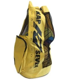 Large Water Polo Ball Bag -Optimal Swimming Equipment 5666485764264 yellow 4a