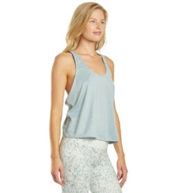 Prana Florette Yoga Tank 9 Prana Florette Yoga Tank -Optimal Swimming Equipment 5666570862760 smokyblue 3a