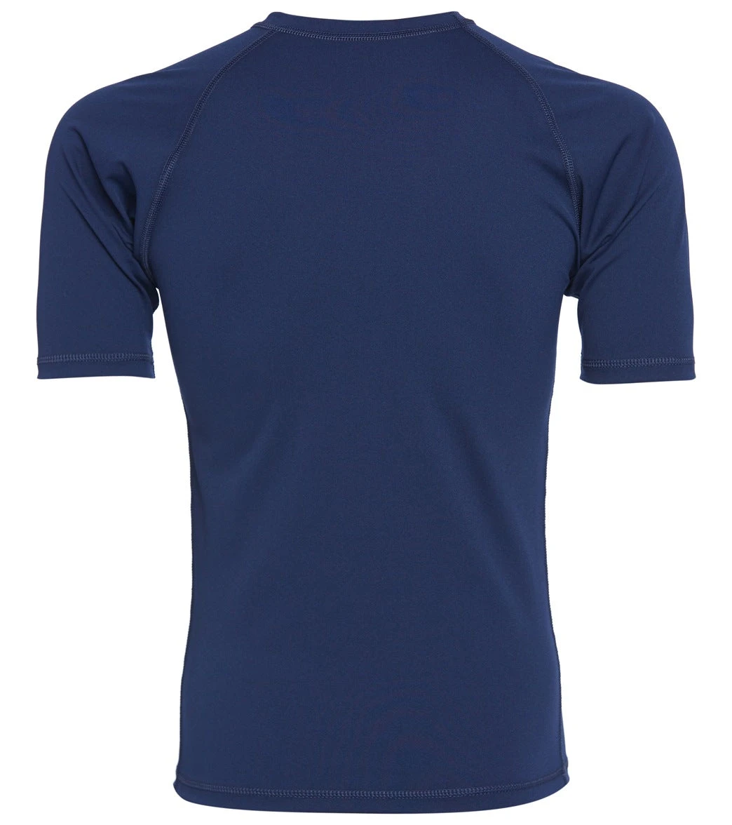 Unisex Short Sleeve Chlorine Resistant Rashguard 4 Unisex Short Sleeve Chlorine Resistant Rashguard - Image 2