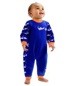 Shark Orange Warm In One Thermal Wetsuit (Baby) 7 Shark Orange Warm In One Thermal Wetsuit (Baby) -Optimal Swimming Equipment 5666676342952 sharkorange 3a