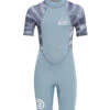 Xcel Juan Sharks Axis 2mm Spring Suit (Little Kid, Big Kid) -Optimal Swimming Equipment 5667004743848 alloygreytigershark 1a