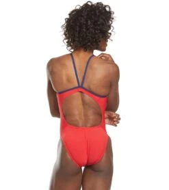 Speedo Lifeguard Energy Back One Piece Swimsuit -Optimal Swimming Equipment 5667052847272 usred 3a