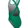 Wide Strap Cross Back One Piece Swimsuit Youth (22-28) 2 Wide Strap Cross Back One Piece Swimsuit Youth (22-28) -Optimal Swimming Equipment 5667065823400 green 1a