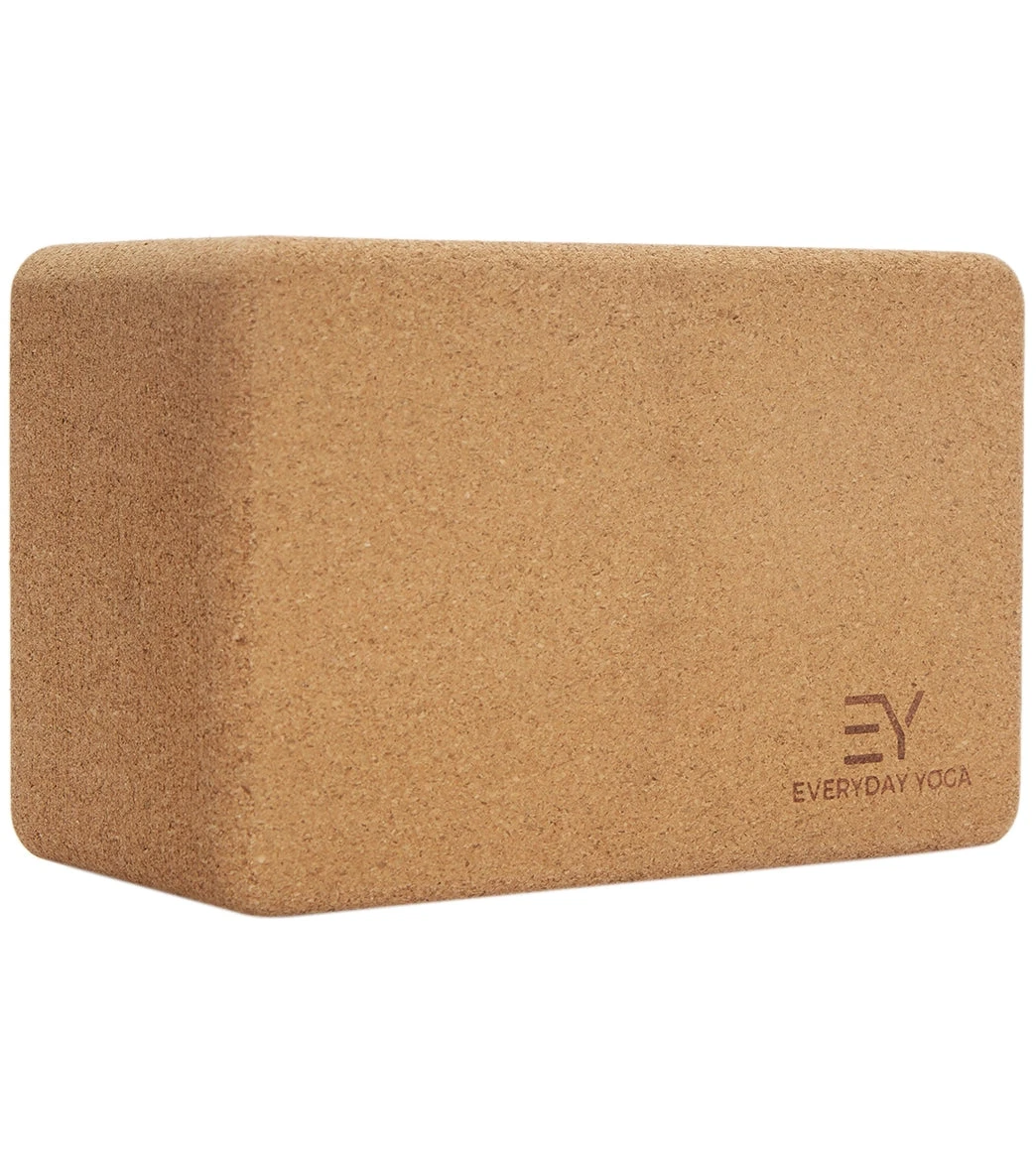 Cork Yoga Block 5 Inch 3 Cork Yoga Block 5 Inch