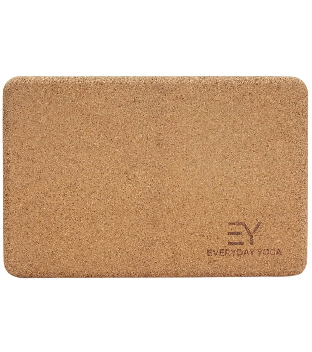 Cork Yoga Block 5 Inch 5 Cork Yoga Block 5 Inch - Image 3