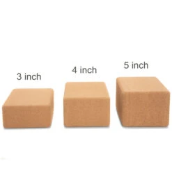 Cork Yoga Block 5 Inch 11 Cork Yoga Block 5 Inch -Optimal Swimming Equipment 5667135094952 natural 5a
