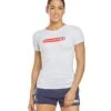 TYR Women's Guard Short Sleeve Rashguard 1 TYR Women's Guard Short Sleeve Rashguard -Optimal Swimming Equipment 5667174318248 white 1a