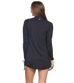 Interval Zip Rash Guard -Optimal Swimming Equipment 5667212558504 black 3a