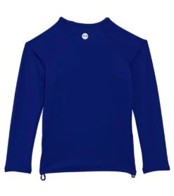 TYR Girls' Solid Belize L/S Rashguard (Little Kid, Big Kid) -Optimal Swimming Equipment 5667270066344 velvet 2a