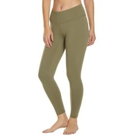 Prana Pillar 7/8 Yoga Leggings -Optimal Swimming Equipment 5667487088808 ryegreen 5a