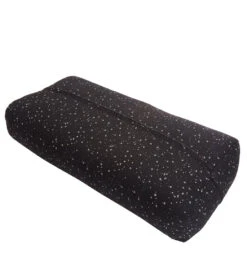 High Impact Stardust Cotton Rectangular Yoga Bolster -Optimal Swimming Equipment 5667547611304 blackstardust 3a