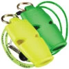 Fox 40 Micro Lifegurd Whistles W/ Lanyards (2 Pack) -Optimal Swimming Equipment 5667589816488 neonyellowgreen 1a