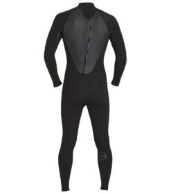 Xcel Men's 3/2mm Axis Back Zip Fullsuit Wetsuit -Optimal Swimming Equipment 5667597582504 black 2a