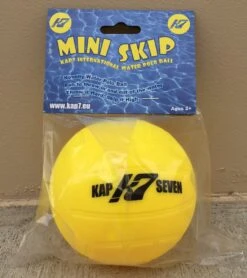 Mini Size 1 Water Polo Novelty 4" Ball -Optimal Swimming Equipment 5667662725288 yellow 4a