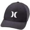 HURLEY Men's H20-DRI One & Only Hat 2 HURLEY Men's H20-DRI One & Only Hat -Optimal Swimming Equipment 5668131963048 blackwhite 1a