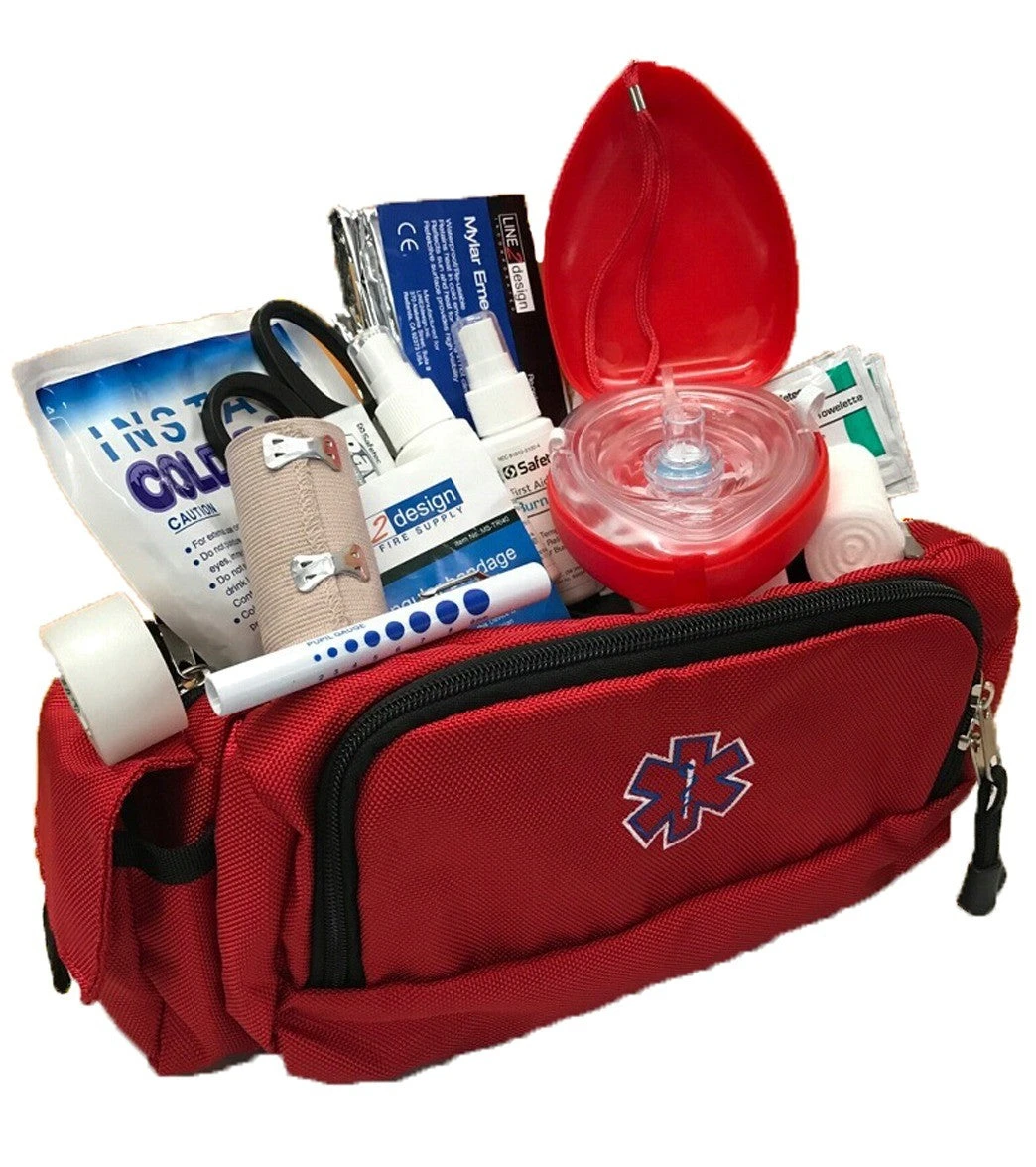 Deluxe First Aid Fanny Pack Kit 2 Deluxe First Aid Fanny Pack Kit