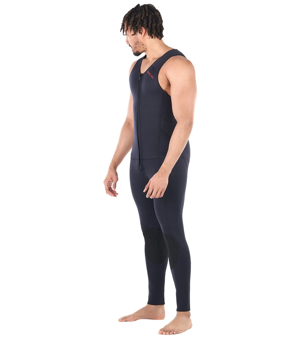 Level Six Men's Farmer John Front Zip Long John Neoprene Wetsuit 6 Level Six Men's Farmer John Front Zip Long John Neoprene Wetsuit - Image 4