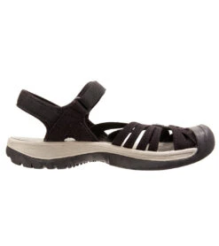 Keen Women's Rose Sandal -Optimal Swimming Equipment 5669085544616 blackneutralgray 3a