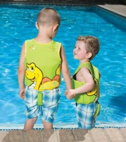Dino Swim Vest (1-3 Yrs) 14 Dino Swim Vest (1-3 Yrs) -Optimal Swimming Equipment 5669208359080 5