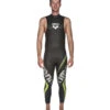 Arena Men's Carbon Sleeveless Tri Wetsuit -Optimal Swimming Equipment 5669593940136 black 1a
