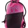 TYR Alliance Waterproof Draw String Sack Pack -Optimal Swimming Equipment 5669666193576 pink 1a