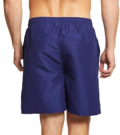 Guard Men's Solid Swim Trunk -Optimal Swimming Equipment 5669687361704 navy 3a