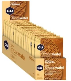 Gu Energy Stroopwafel (16 Pack) -Optimal Swimming Equipment 5669753651368 saltyscaramel