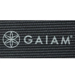 Gaiam Atheletic Yoga Dynamat 78" 5mm 12 Gaiam Atheletic Yoga Dynamat 78" 5mm -Optimal Swimming Equipment 5670064259240 greyblack 5a