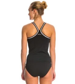Lifeguard Tankini Swimsuit Top 8 Lifeguard Tankini Swimsuit Top -Optimal Swimming Equipment 5670068125864 guardblack 3a