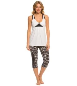 LOLE Adalyn Racerback Tank Top -Optimal Swimming Equipment 5670204211368 white 4a