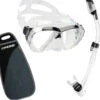 CRESSI Scuba Big Eyes Mask & Dry Snorkel Set 2 CRESSI Scuba Big Eyes Mask & Dry Snorkel Set -Optimal Swimming Equipment 5670571901096 clear 1a