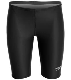 Speedo PowerFLEX Eco Solid Youth Jammer Swimsuit -Optimal Swimming Equipment 5670597066920 newblack 2a
