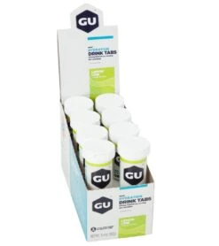 GU Hydration Drink Tabs (8 Pack) -Optimal Swimming Equipment 5670658605224 lemonlime 2a