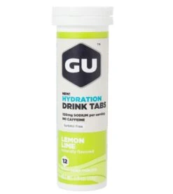 GU Hydration Drink Tabs (8 Pack) -Optimal Swimming Equipment 5670658605224 lemonlime 4a