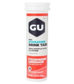 GU Hydration Drink Tabs (8 Pack) -Optimal Swimming Equipment 5670658834600 strawberrylemonade 4a
