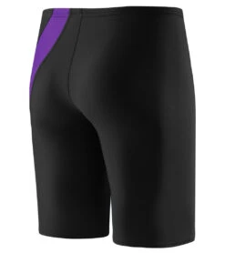 Speedo Boys' Revolve Splice Jammer Swimsuit -Optimal Swimming Equipment 5670683443368 purple 3a