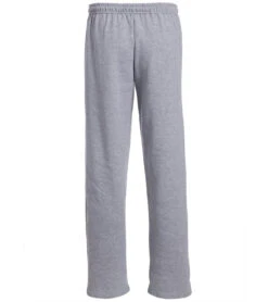Unisex Heavy Blend Open Bottom Sweatpants -Optimal Swimming Equipment 5670702678184 grey 3a