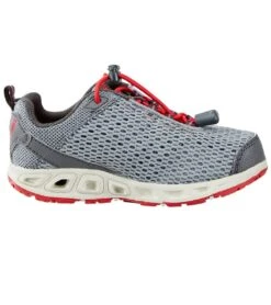 Columbia Kids' Drainmaker III Water Shoes -Optimal Swimming Equipment 5671103692968 greyashmountainred 3a