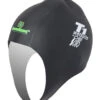 GreenGoma Rubber Swim Cap 2 GreenGoma Rubber Swim Cap -Optimal Swimming Equipment 5671506968744 black 1a