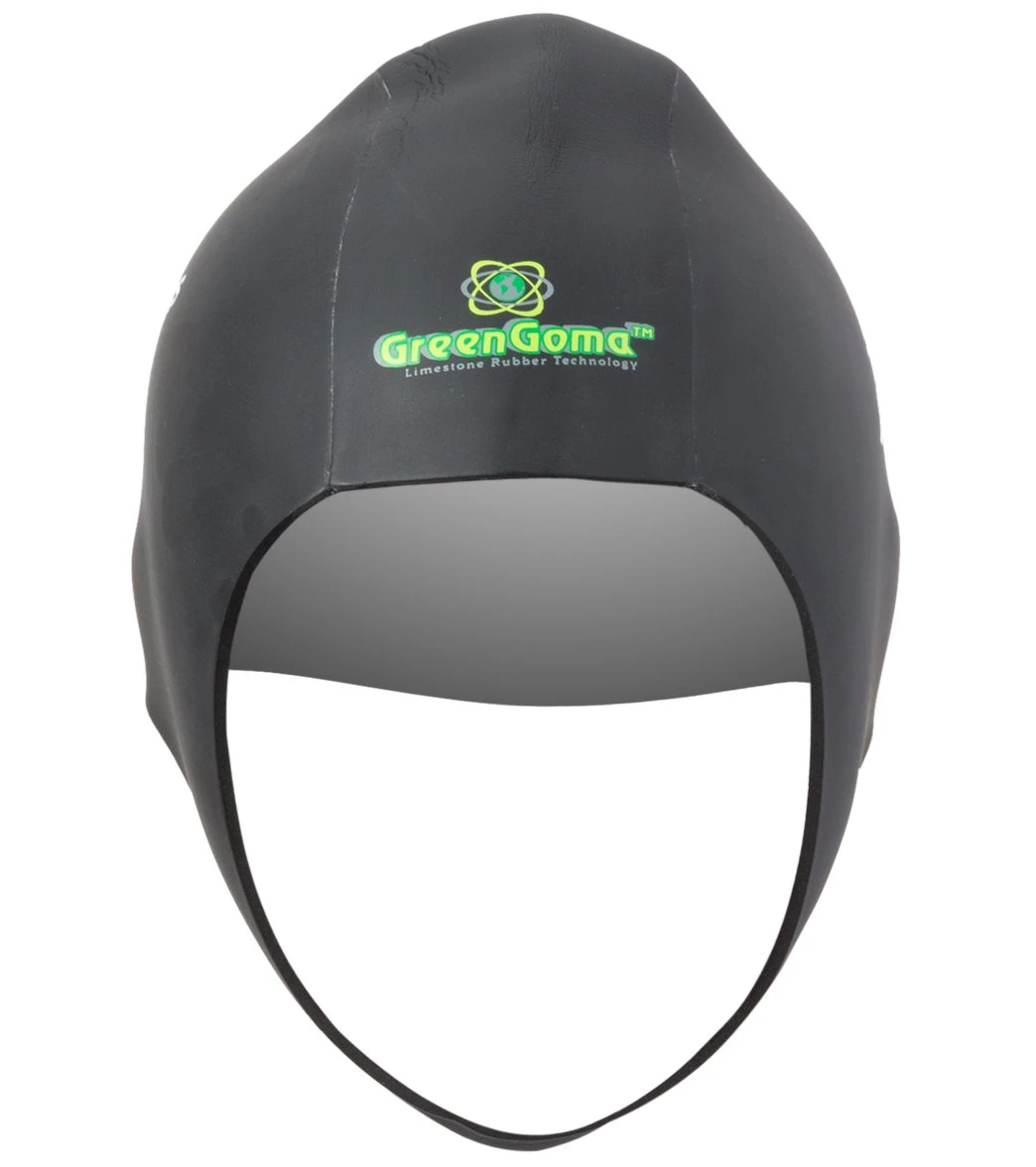 GreenGoma Rubber Swim Cap 4 GreenGoma Rubber Swim Cap - Image 2