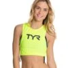 TYR Hi-Vis Pinnie Vest 2 TYR Hi-Vis Pinnie Vest -Optimal Swimming Equipment 5671699972264 flyellow 1a