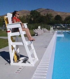 Spectrum Mendota 60" Recycled Plastic Guard Chair -Optimal Swimming Equipment 5671870726312 4