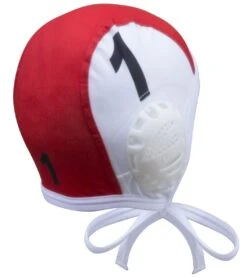 TURBO Standard Water Polo Caps Set -Optimal Swimming Equipment 5671928561832 white 4a