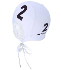 TURBO Standard Water Polo Caps Set -Optimal Swimming Equipment 5671928561832 white 6a
