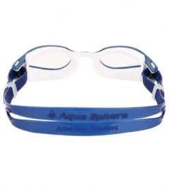 AQUASPHERE Kaiman Exo Clear Lens Goggle -Optimal Swimming Equipment 5671949861032 clearlensbluemutedwhite 4a