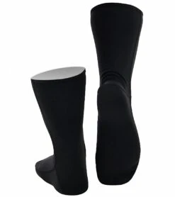 Body Glove Flipper Slipper Polypro Fin Sock -Optimal Swimming Equipment 5672076738728 black 4a