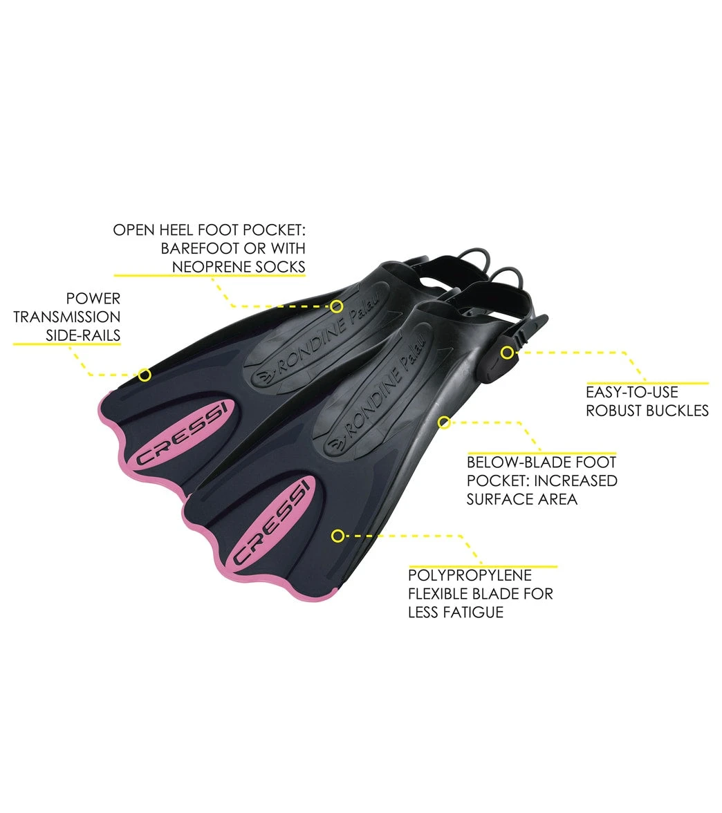 CRESSI Short Adjustable Travel Fin 5 CRESSI Short Adjustable Travel Fin - Image 3